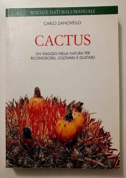 La copertina del libro Cactus di Carlo Zanovello