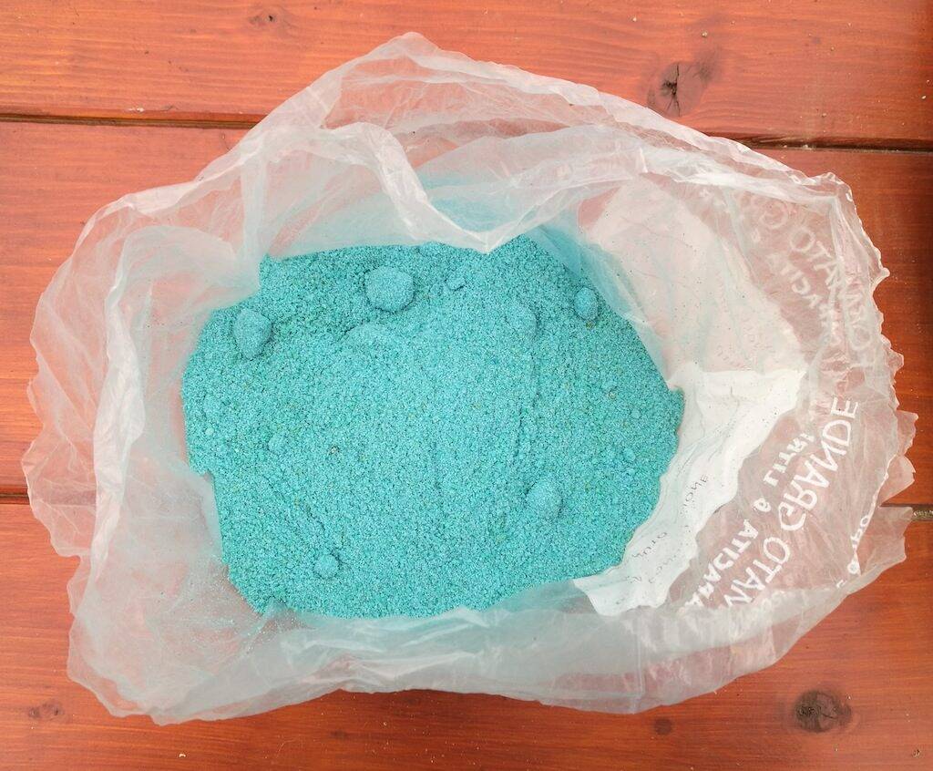 Fertilizzante in polvere