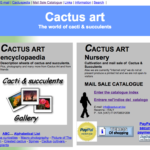 Cactus art
